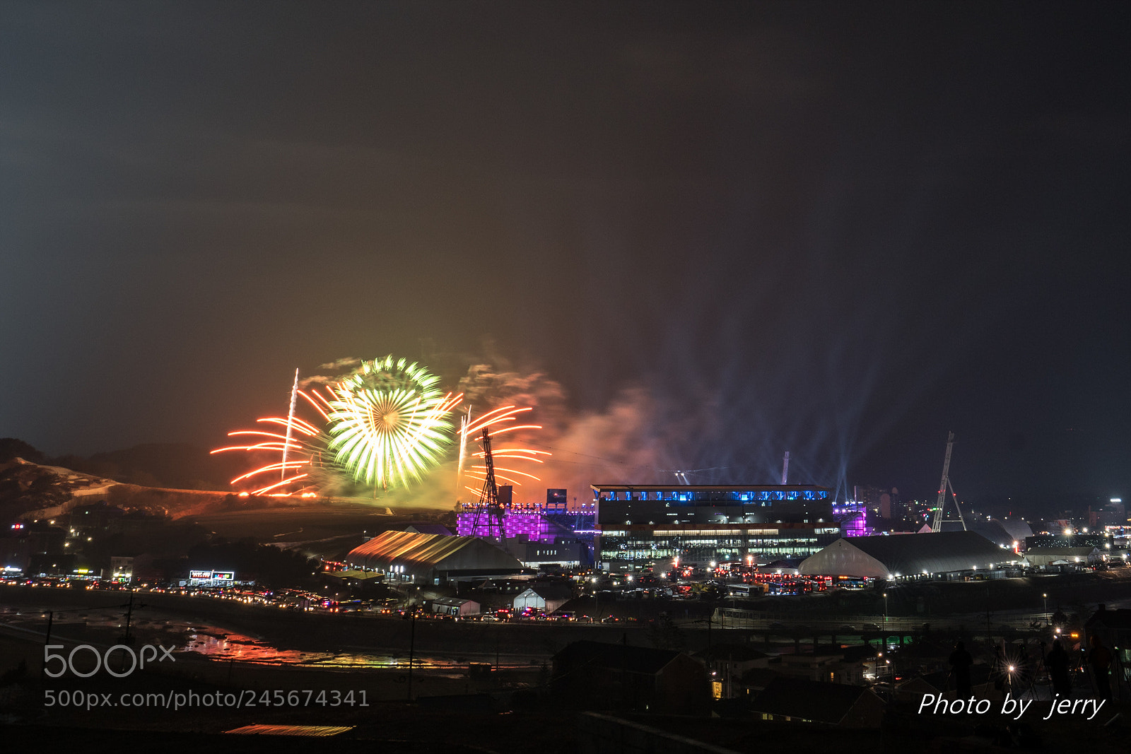 Sony a7R III sample photo. Fireworks photography