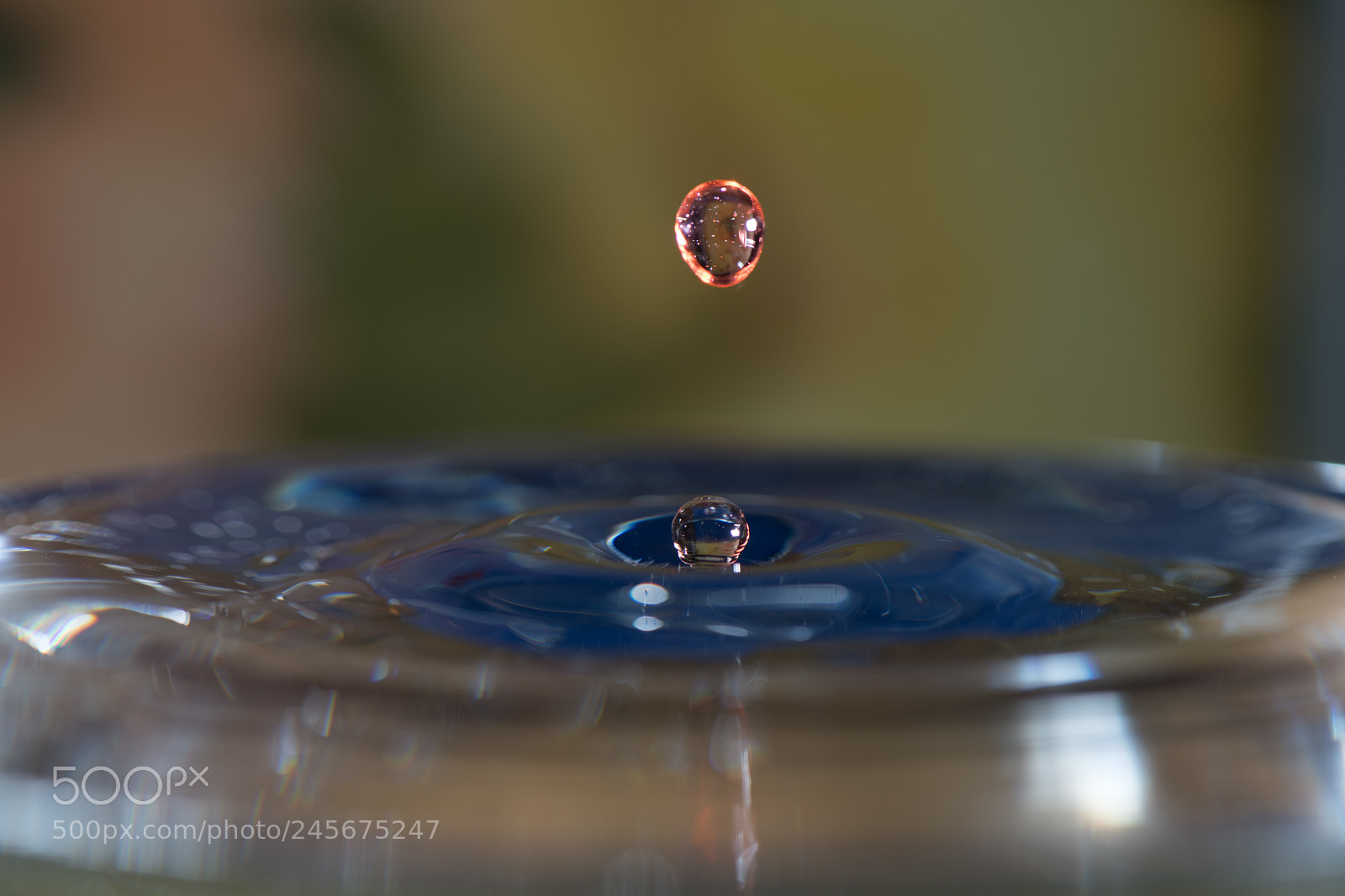 Nikon D850 sample photo. Shape of drop photography