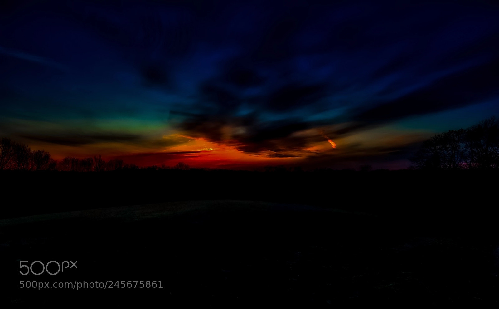Nikon D700 sample photo. Spectacular sunset photography