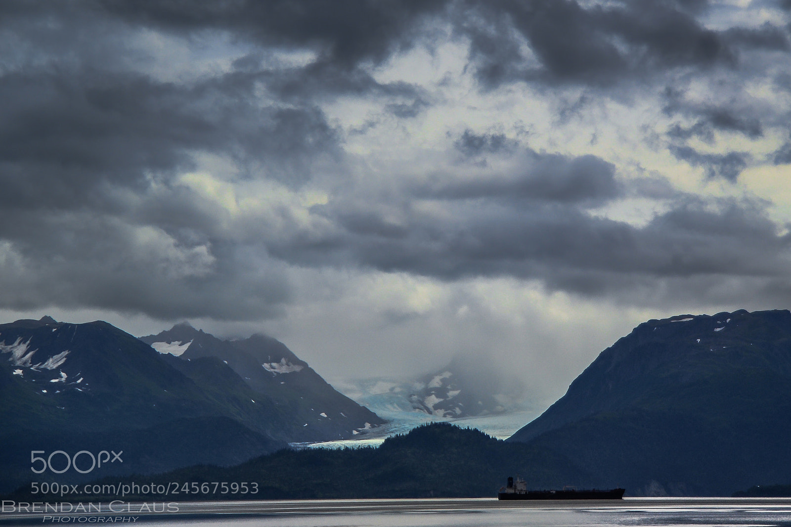 Nikon D3100 sample photo. Seward glacier photography