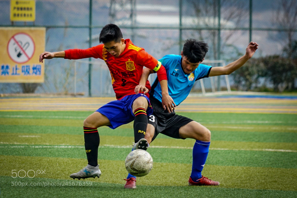 Sony a7R II sample photo. Scramble photography
