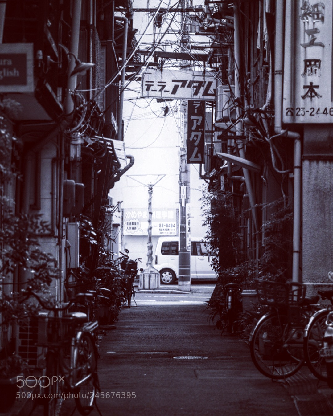 Olympus PEN-F sample photo. Onomichi under street photography