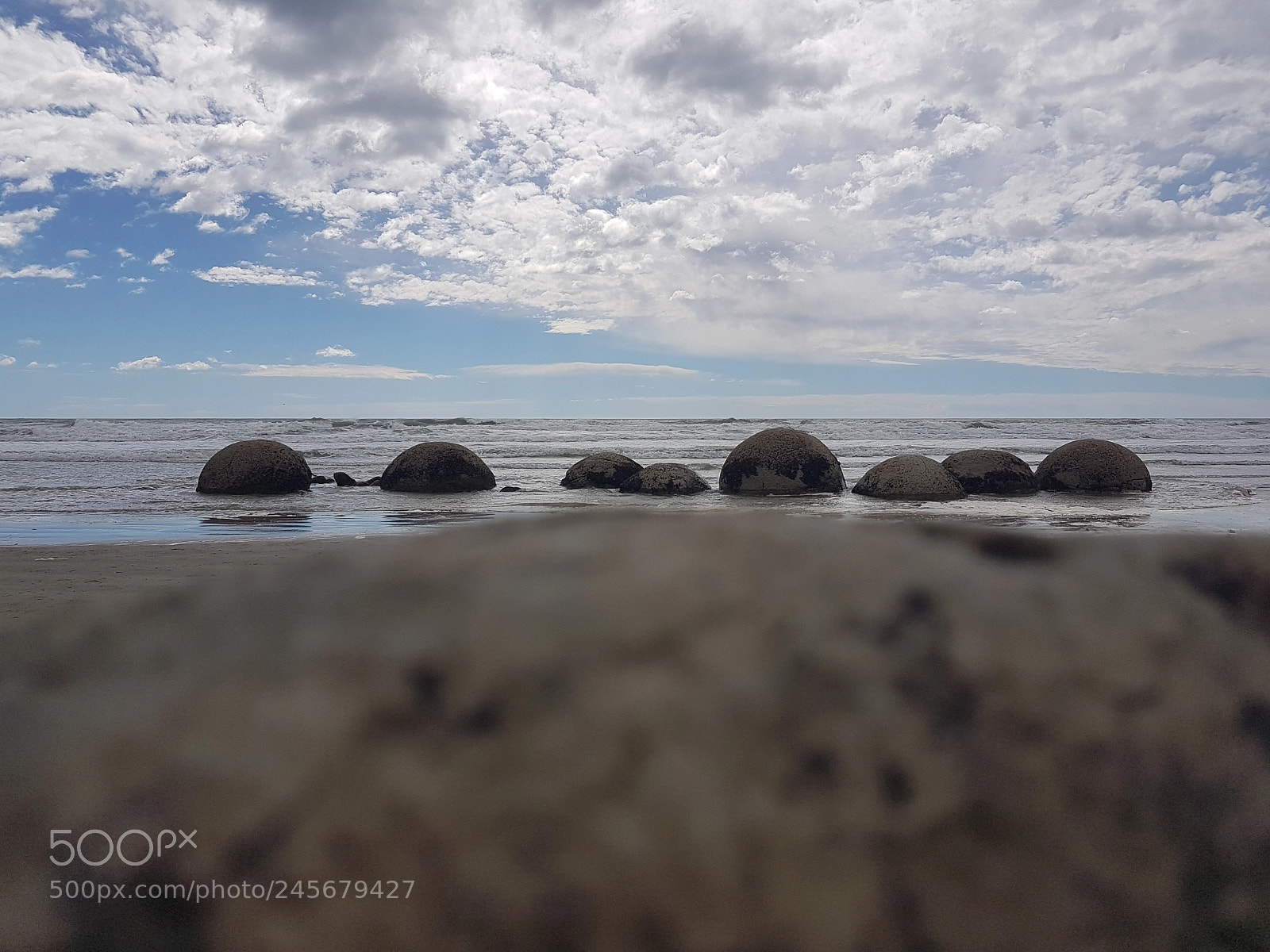 Samsung Galaxy S7 Edge sample photo. Moeraki boulders photography