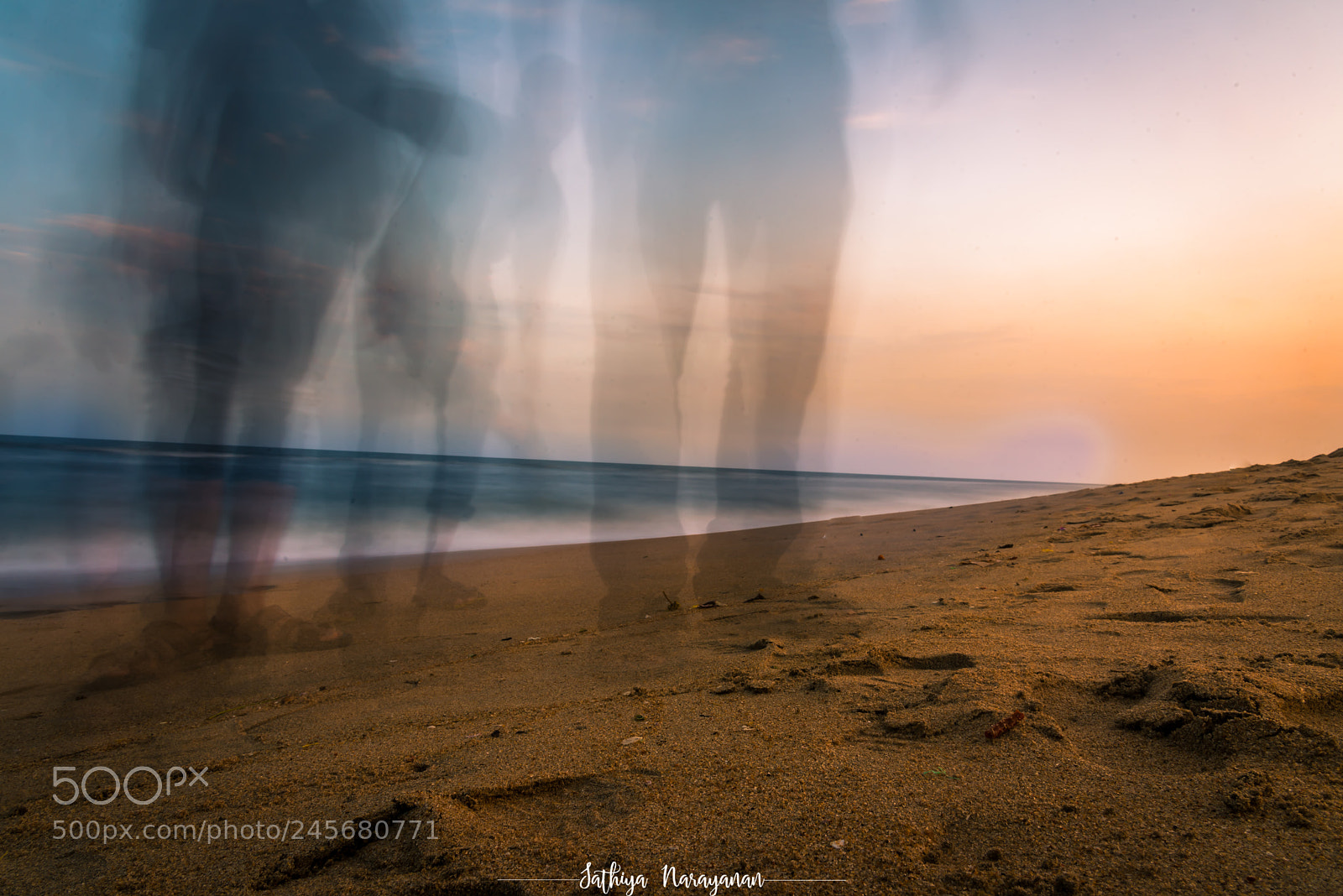 Nikon D810 sample photo. Abstract beach photography