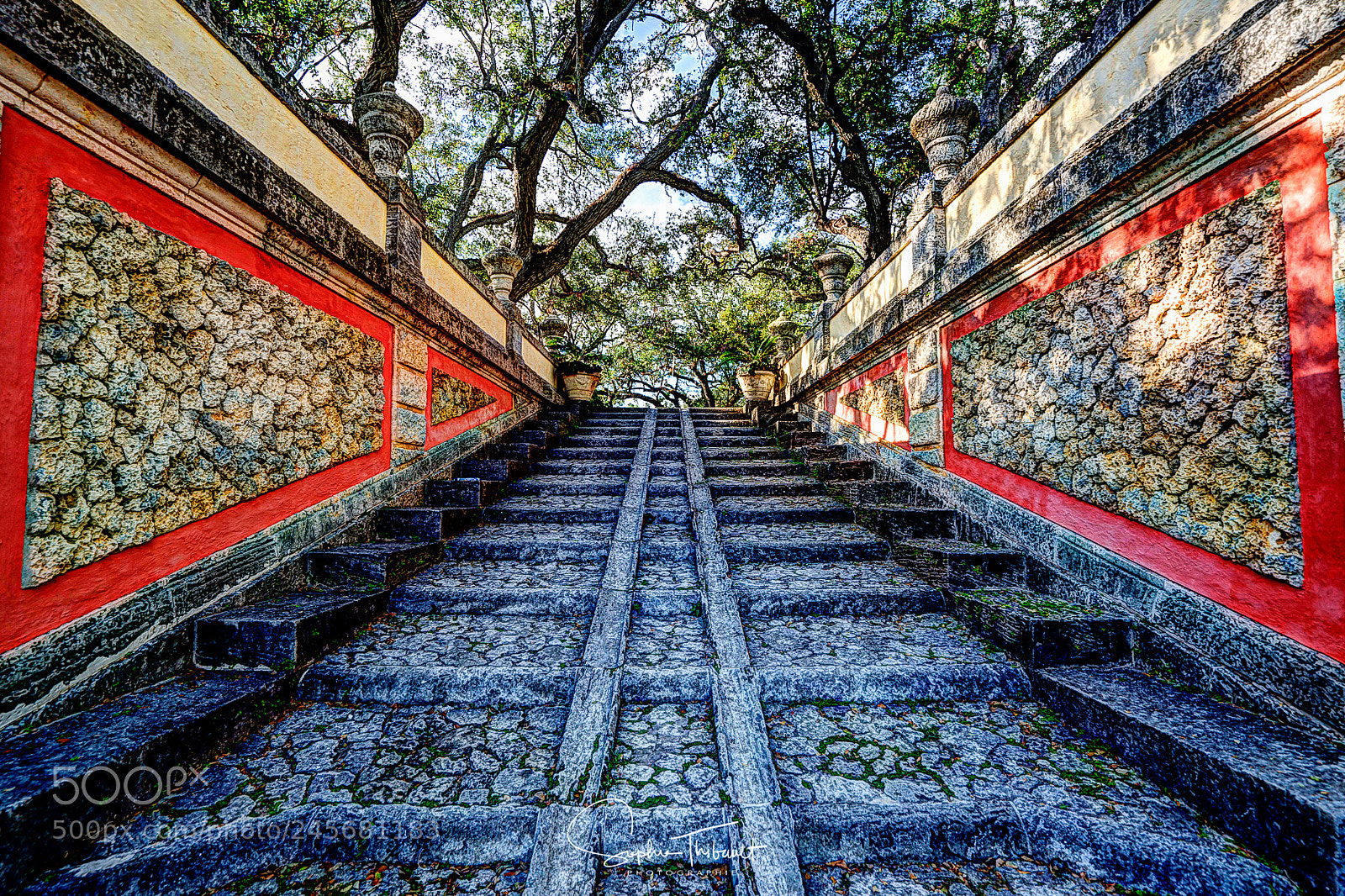 Sony a9 sample photo. Rocky stairway photography