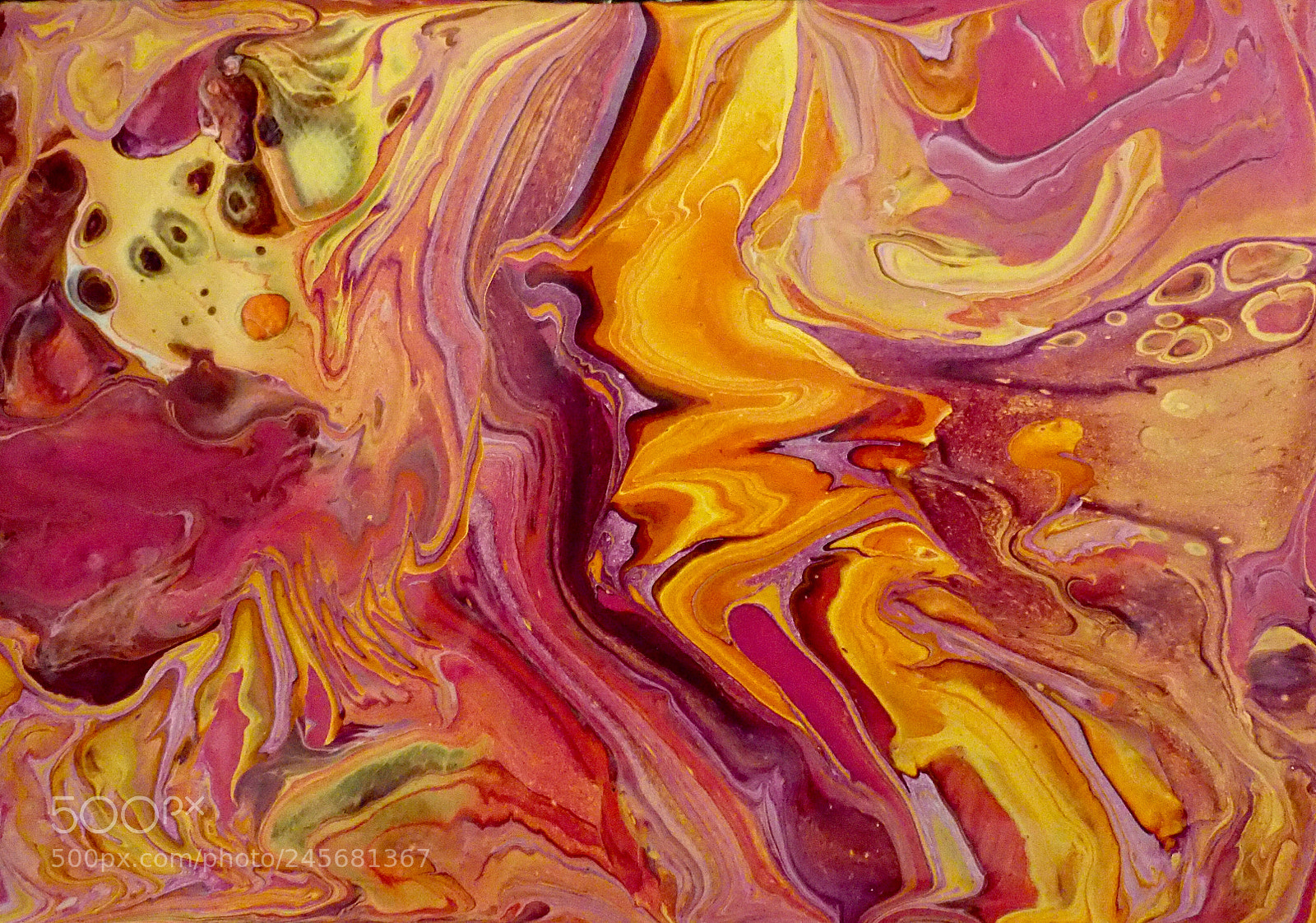 Olympus OM-D E-M1 sample photo. Fluid painting acrylics photography
