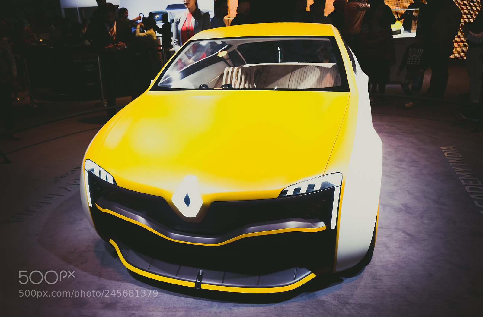 Nikon D5500 sample photo. Renault ev concept photography