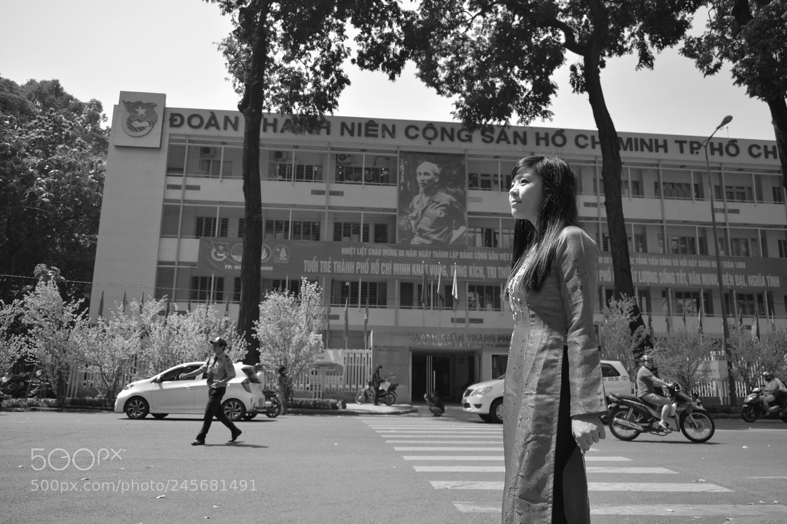 Nikon D3400 sample photo. Myanmar girl at saigon. photography
