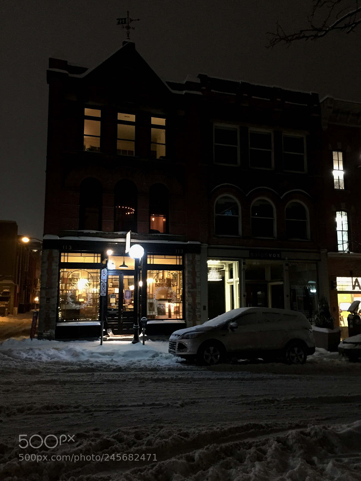 Apple iPhone 6 sample photo. Evening snow ~ photography