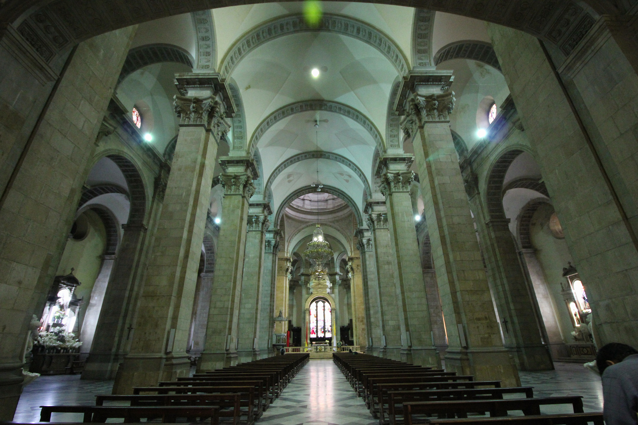 Canon EOS 550D (EOS Rebel T2i / EOS Kiss X4) + Canon EF-S 10-18mm F4.5–5.6 IS STM sample photo. Cathedral in la paz, bolivia photography