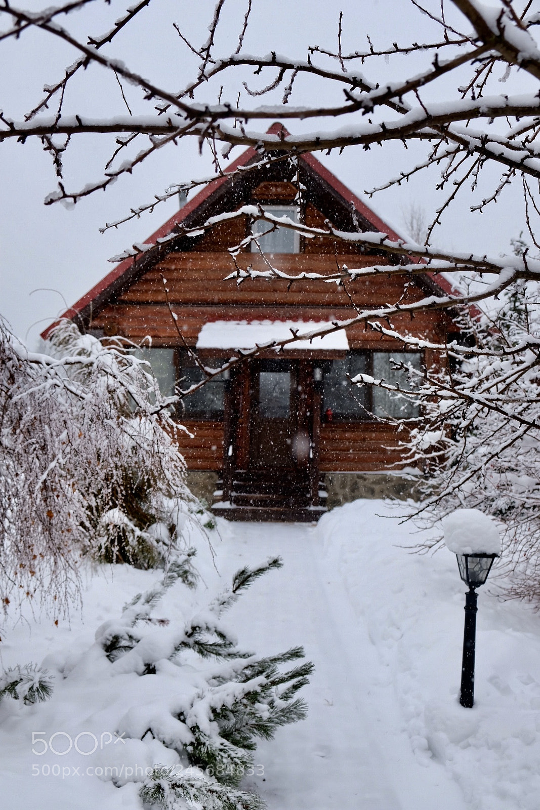 Fujifilm X-T20 sample photo. Winter house) photography