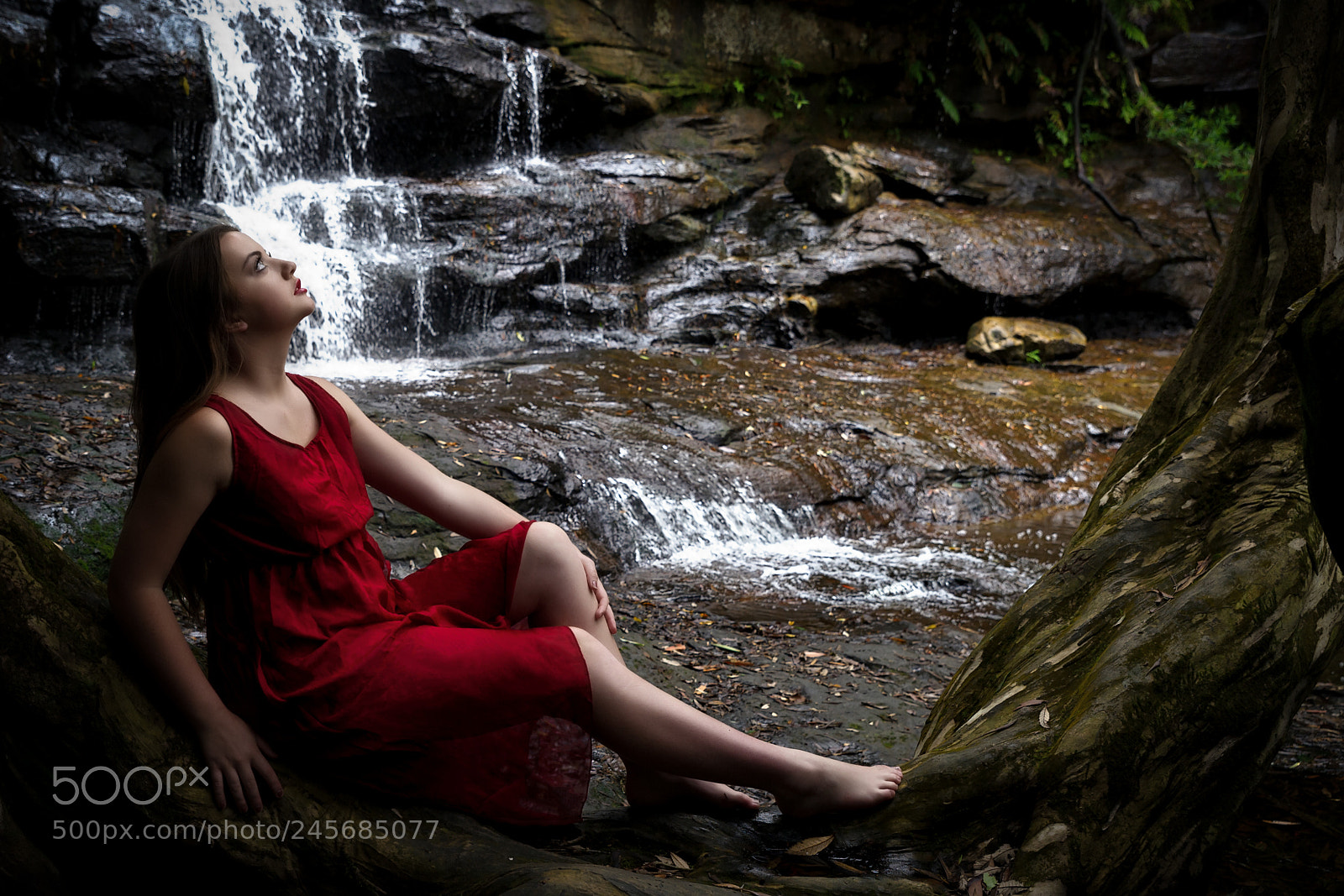 Nikon D3S sample photo. Red dress photography