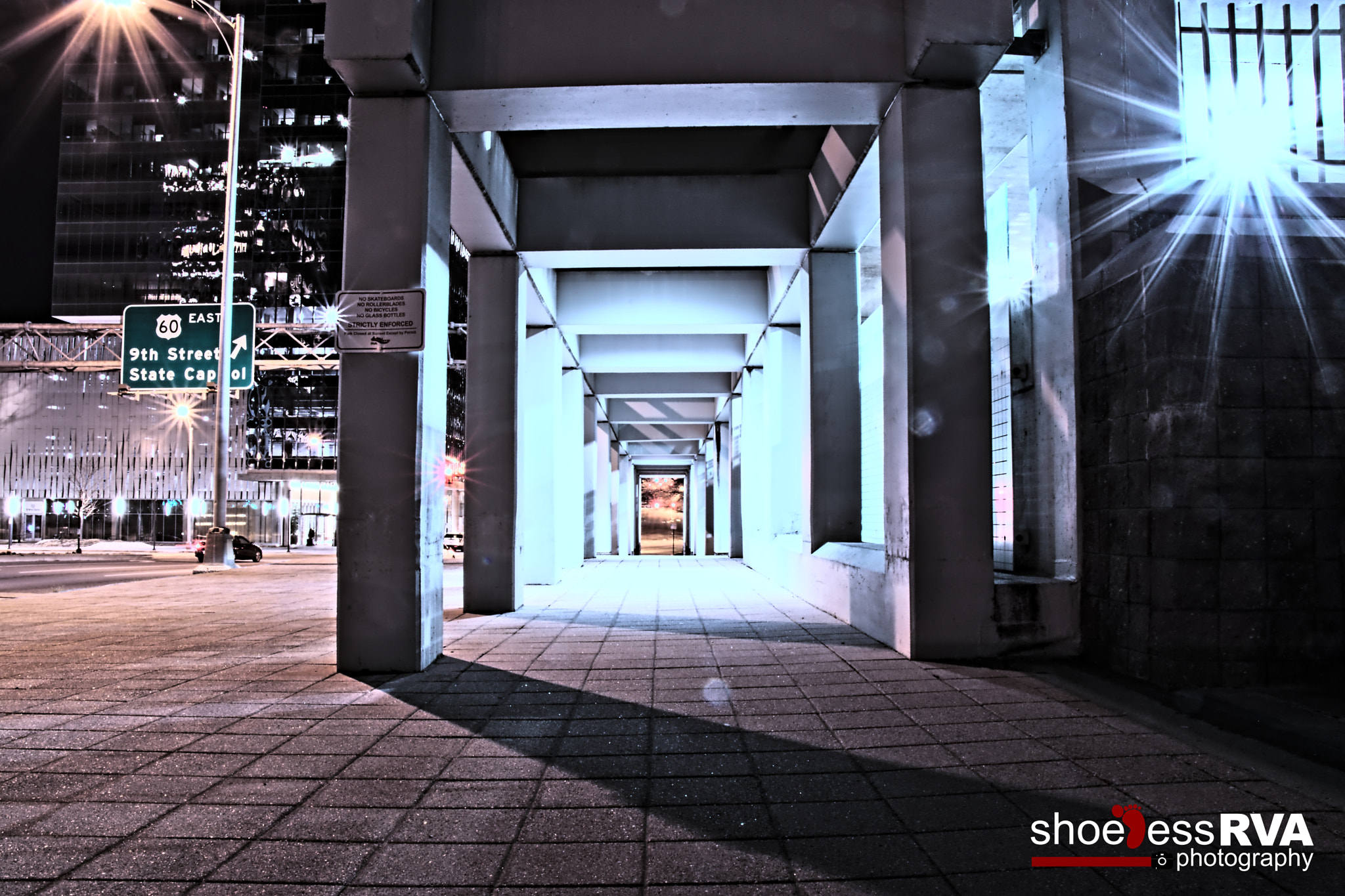 Canon EOS 77D (EOS 9000D / EOS 770D) sample photo. Dowtown rva at night photography