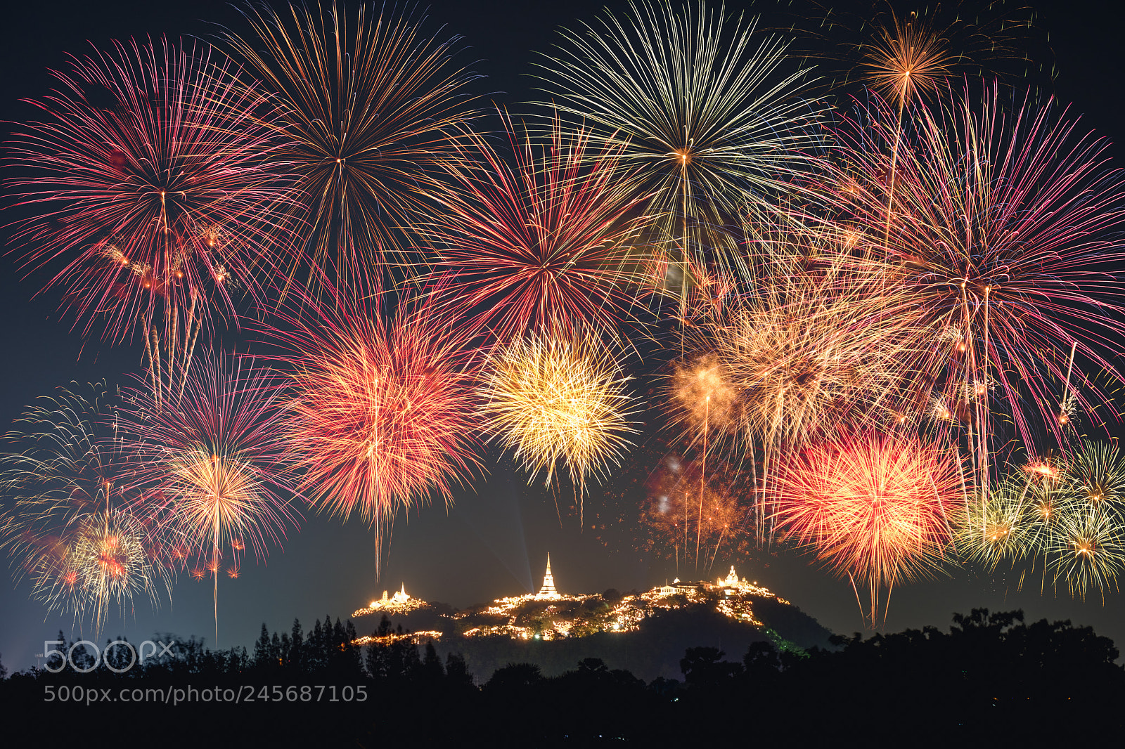 Fujifilm X-T2 sample photo. Colorful festival fireworks photography