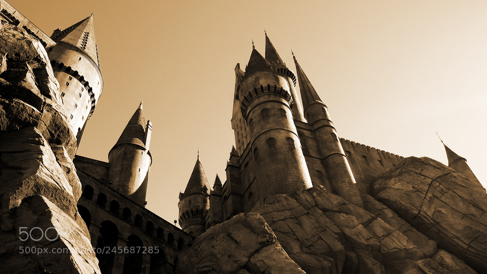 Sony SLT-A55 (SLT-A55V) sample photo. Hogwarts photography