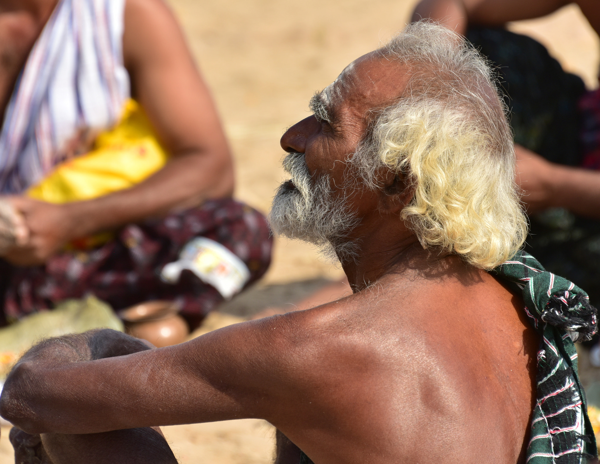 Nikon D810 sample photo. The ancient ritual of pindadan is performed photography