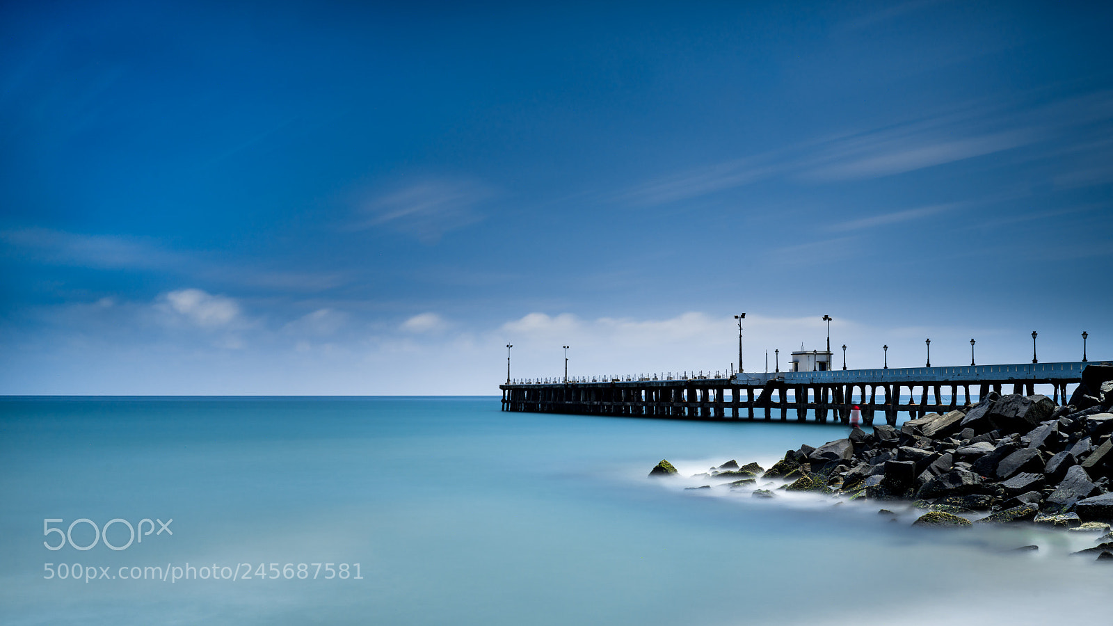 Sony a7R III sample photo. Pondicherry old pier photography