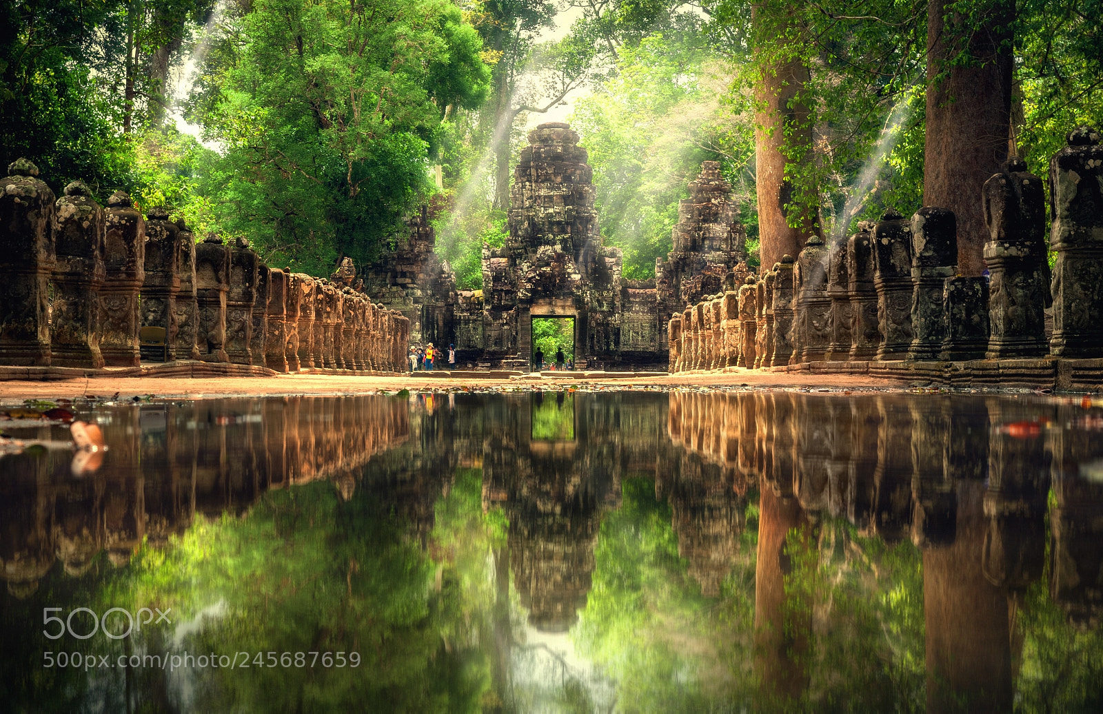Canon EOS 5D sample photo. Preah khan photography