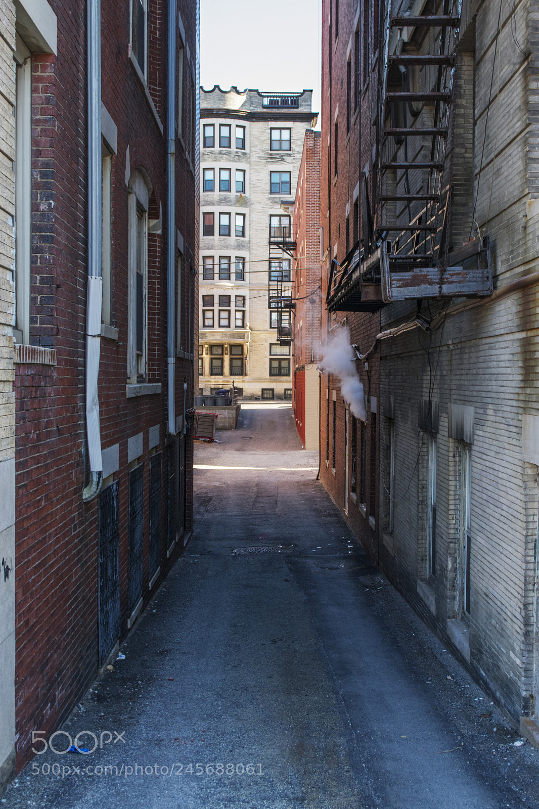 Nikon D3400 sample photo. Alley photography