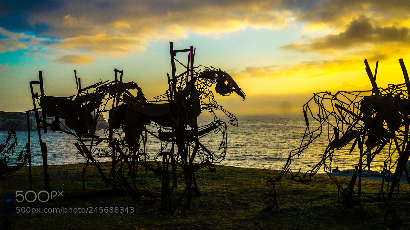 Sony a7 II sample photo. Sculpture by the sea photography