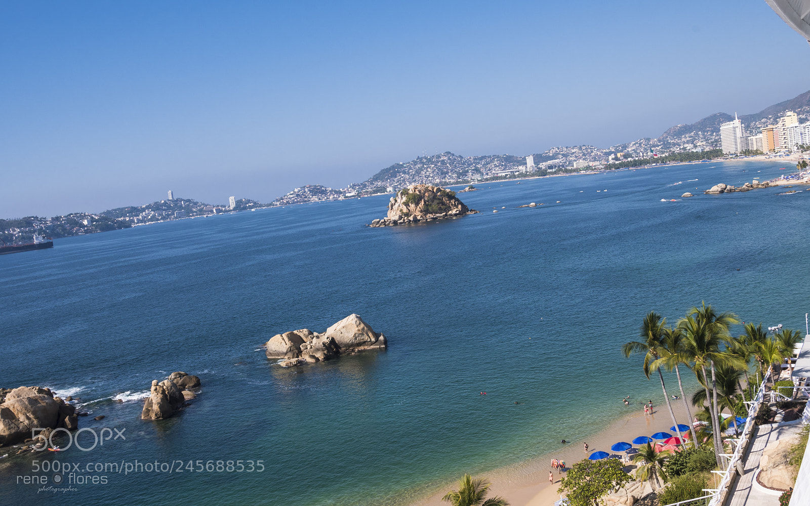 Nikon D7500 sample photo. Bahía de acapulco photography