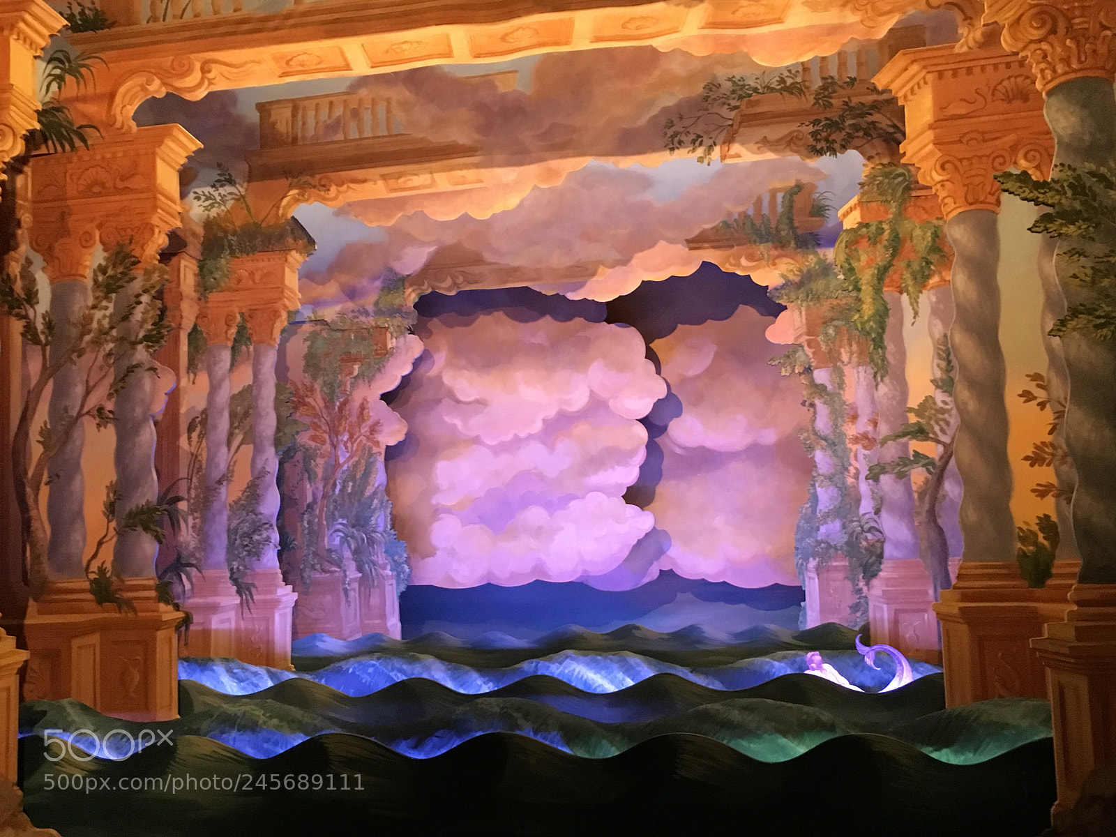 Apple iPhone 6s sample photo. Old school opera stage photography