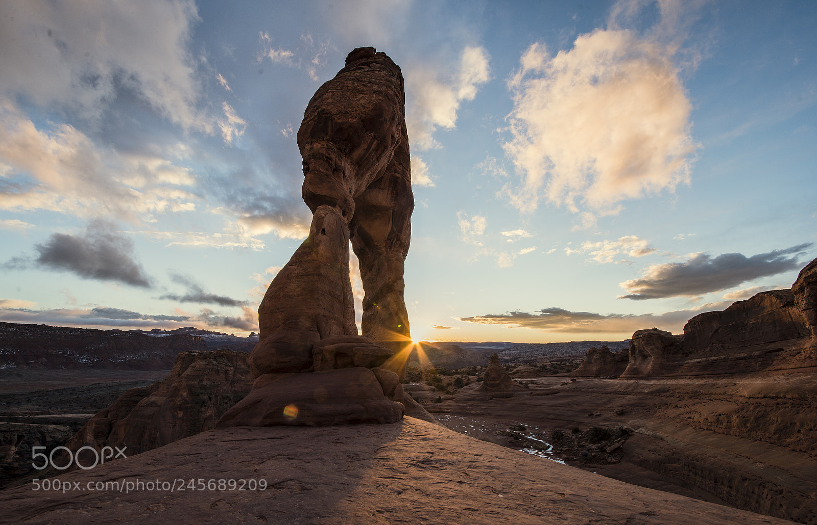 Nikon D600 sample photo. Delicate arch before sunset photography