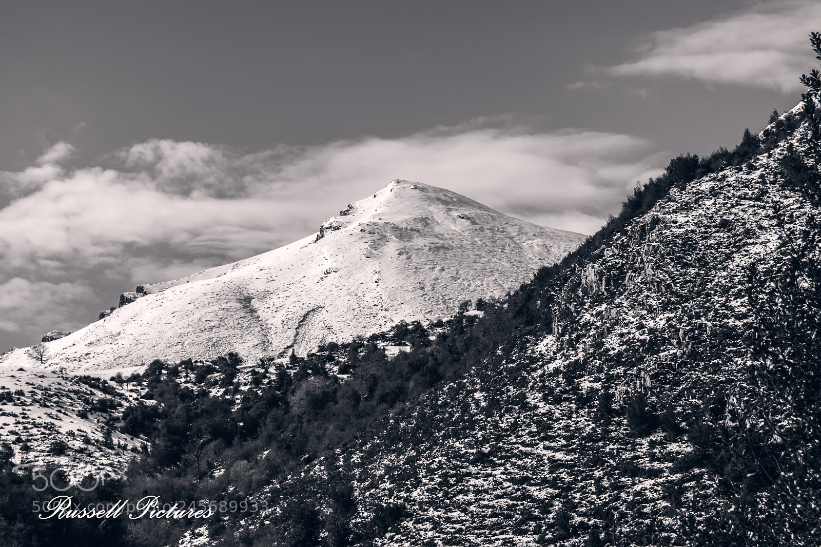 Nikon D3400 sample photo. Snowy mountain. photography