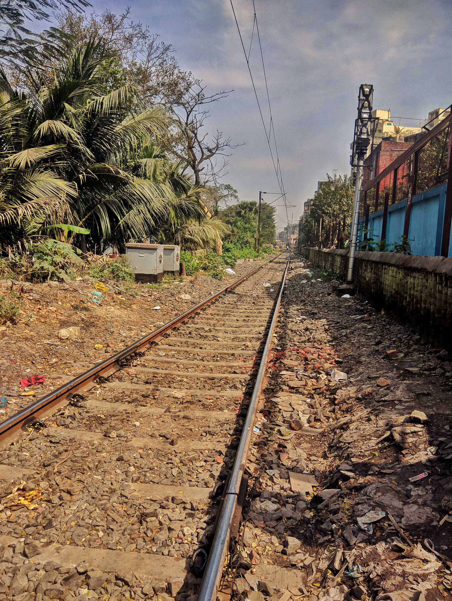 Xiaomi Redmi Note 3 sample photo. Silent railtrack photography