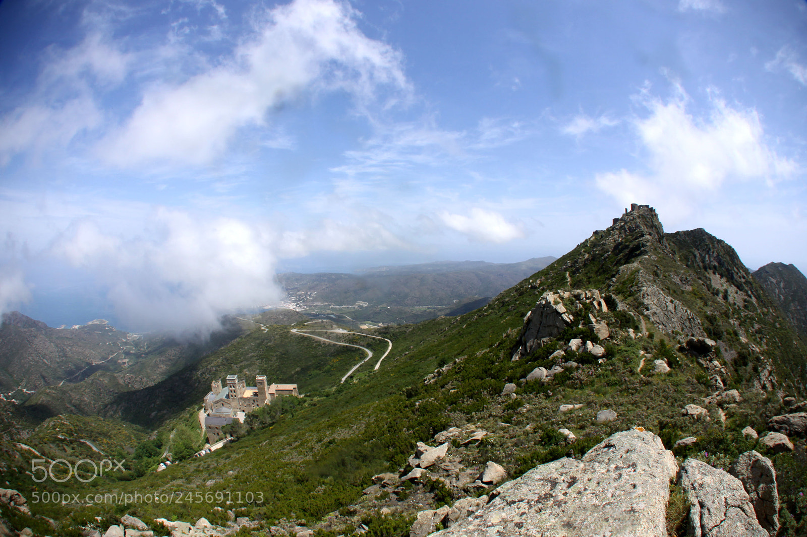 Canon EOS 50D sample photo. San pere de rodes photography