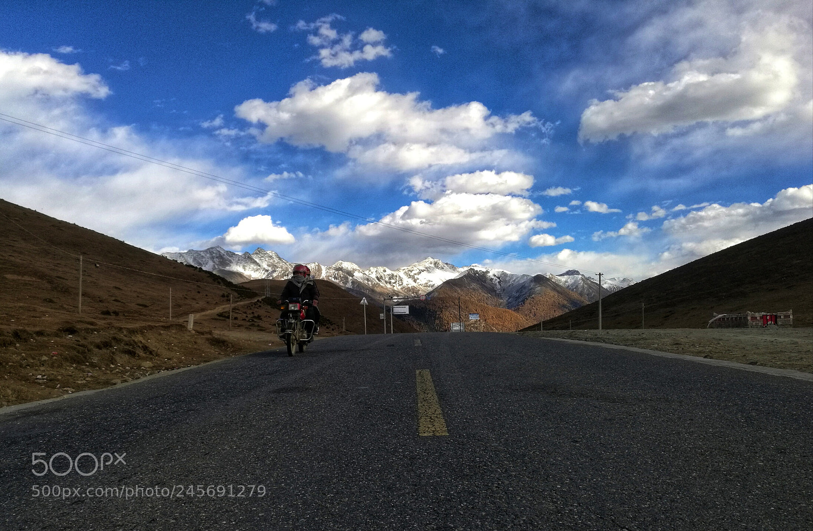 HUAWEI Mate 8 sample photo. Heaven road at tibet photography