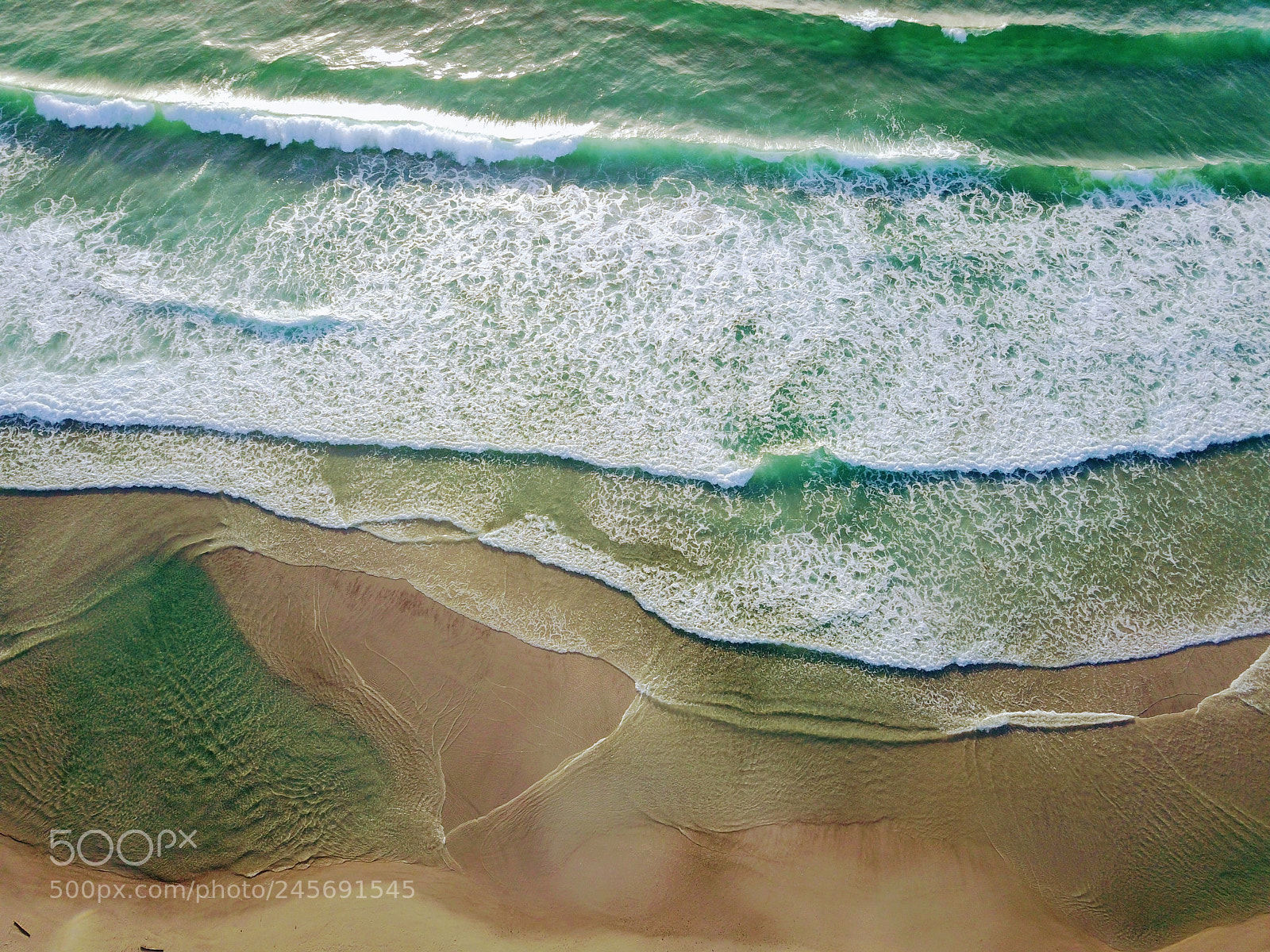 DJI FC220 sample photo. Waves photography