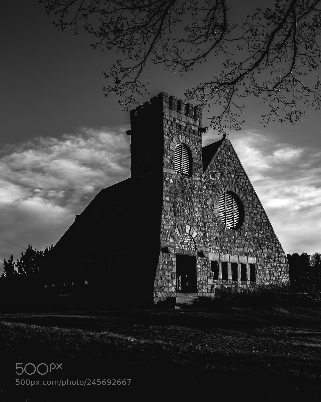 Sony ILCA-77M2 sample photo. Old stone church photography