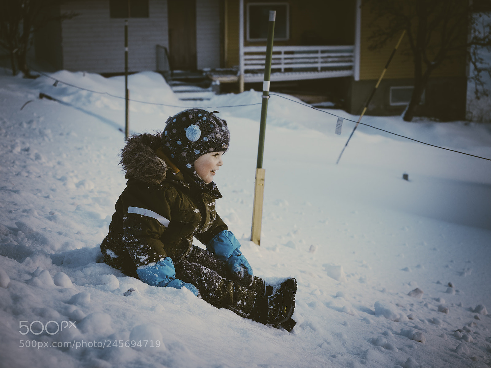 Olympus OM-D E-M5 II sample photo. Moody winter happines... photography