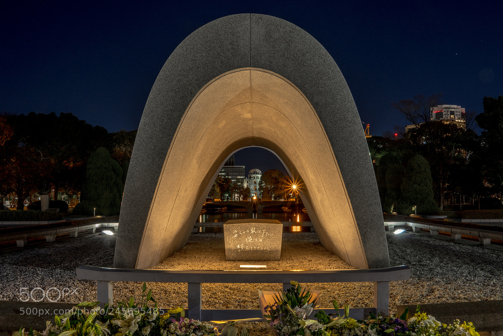 Sony a7R sample photo. Peace memorial cenotaph photography