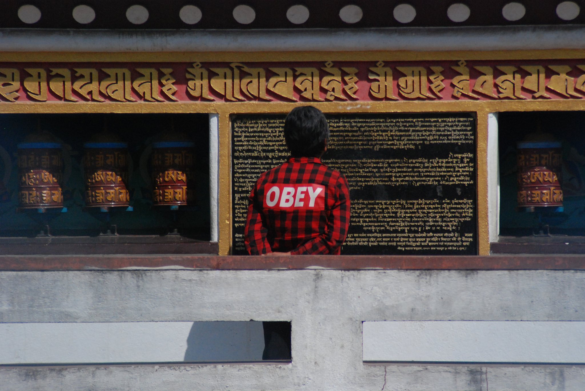 Nikon D80 sample photo. Moments in swayambhu photography
