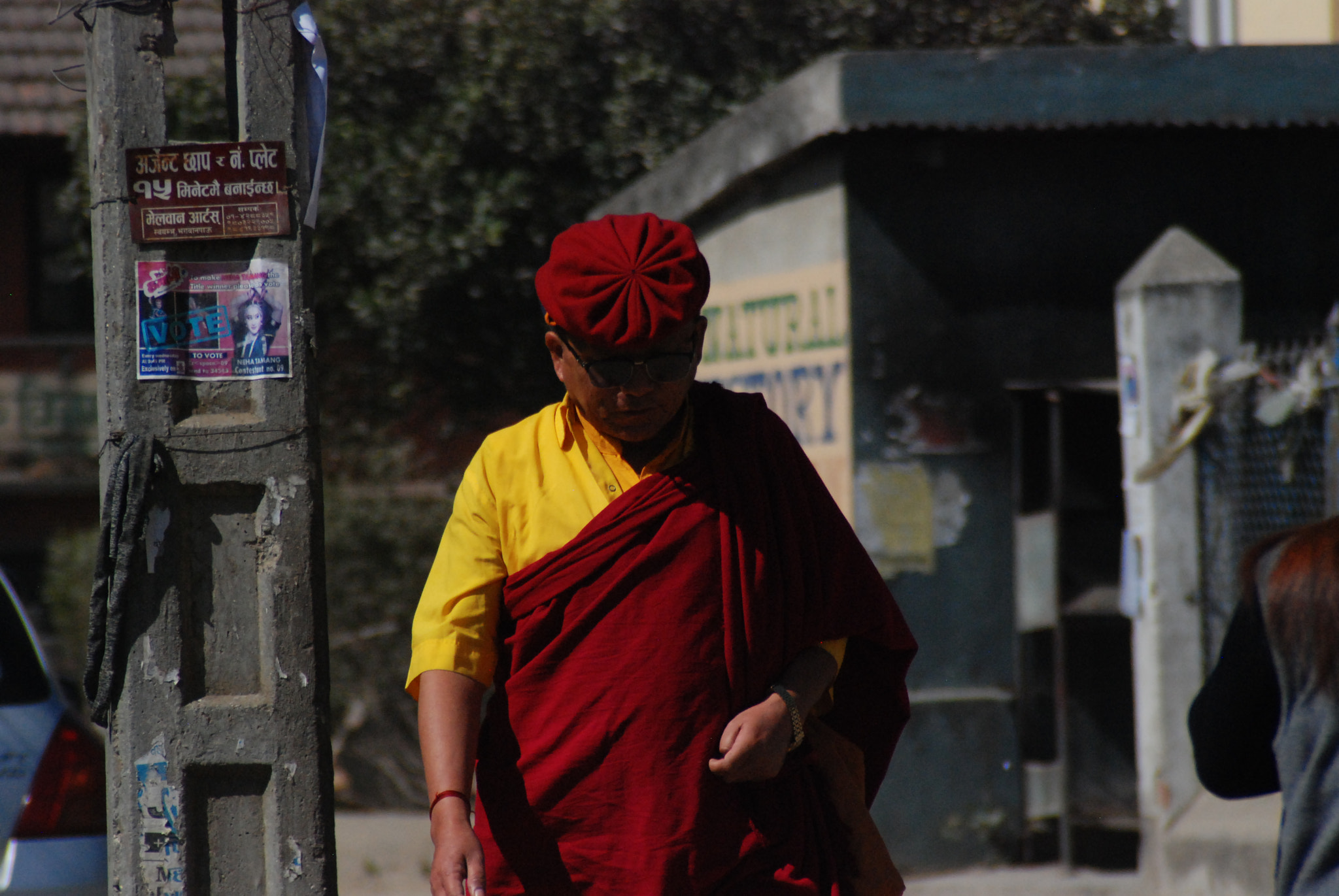 Nikon D80 sample photo. Moments in swayambhu photography