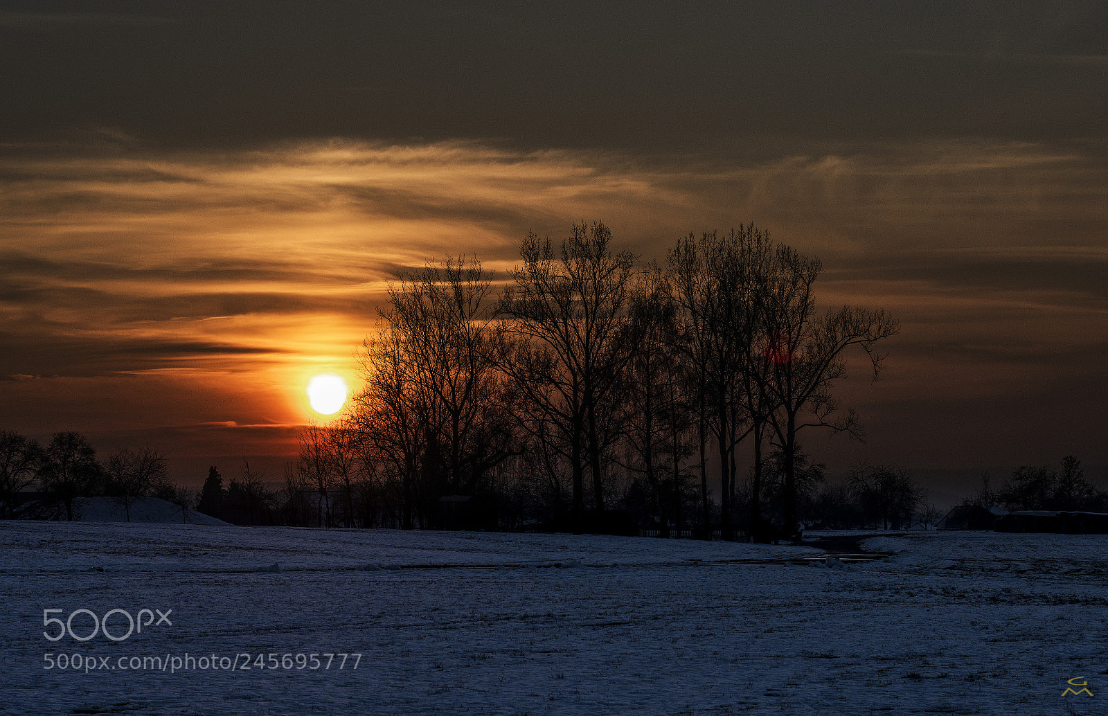 Nikon D500 sample photo. Winter sunset at neubulach photography