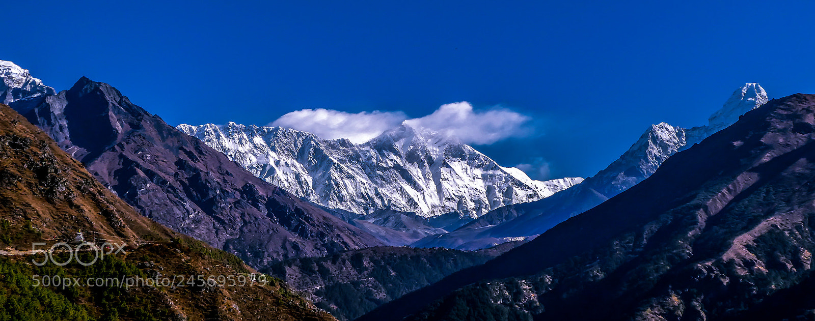 Panasonic Lumix DC-ZS70 (Lumix DC-TZ90) sample photo. Himalayas photography
