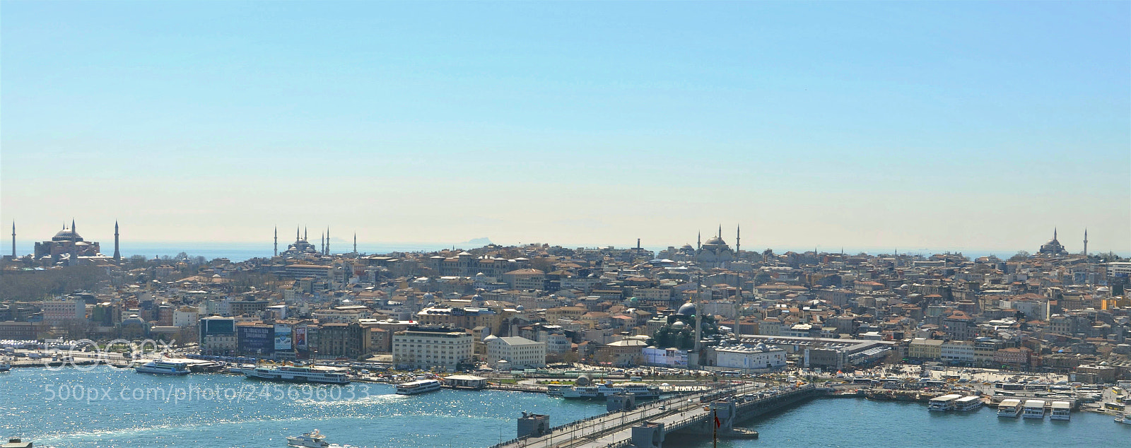 Nikon D5100 sample photo. Istanbul view from galata photography