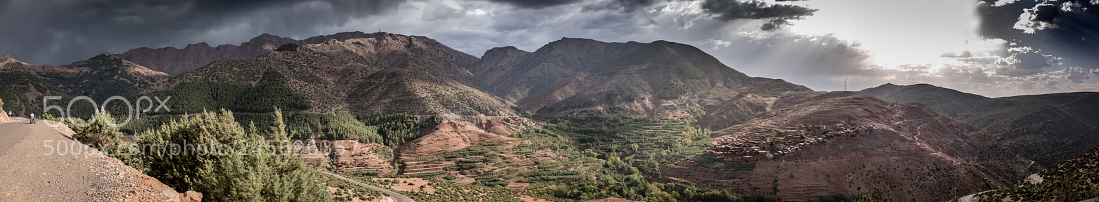 Sony Cyber-shot DSC-RX1R II sample photo. Atlas mountains. hi-res panoramic. photography