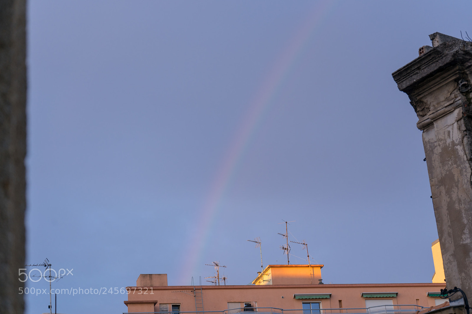 Sony a7 sample photo. Morning rainbow 1.jpg photography