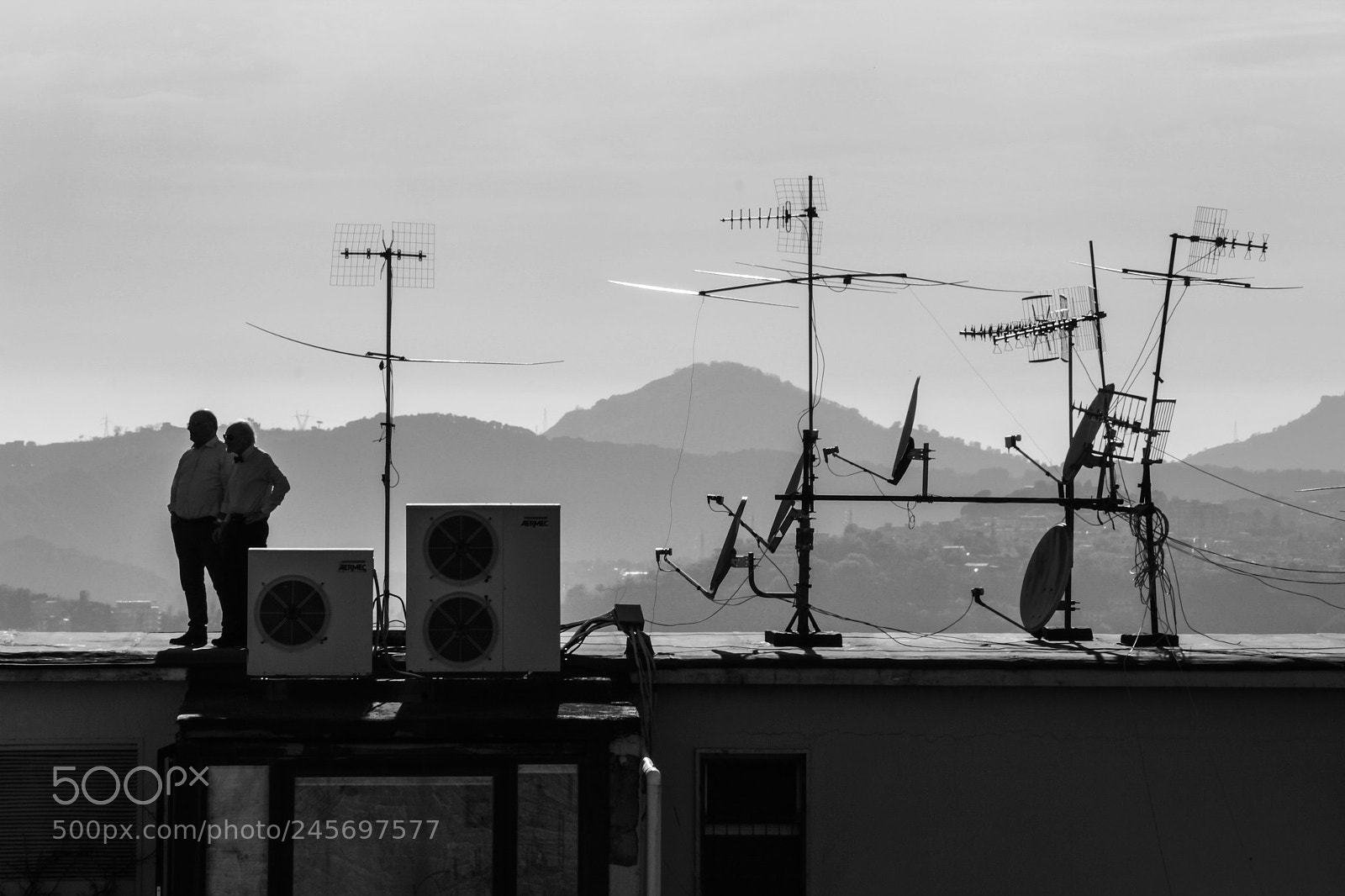 Canon EOS 60D sample photo. Napoli sui tetti photography