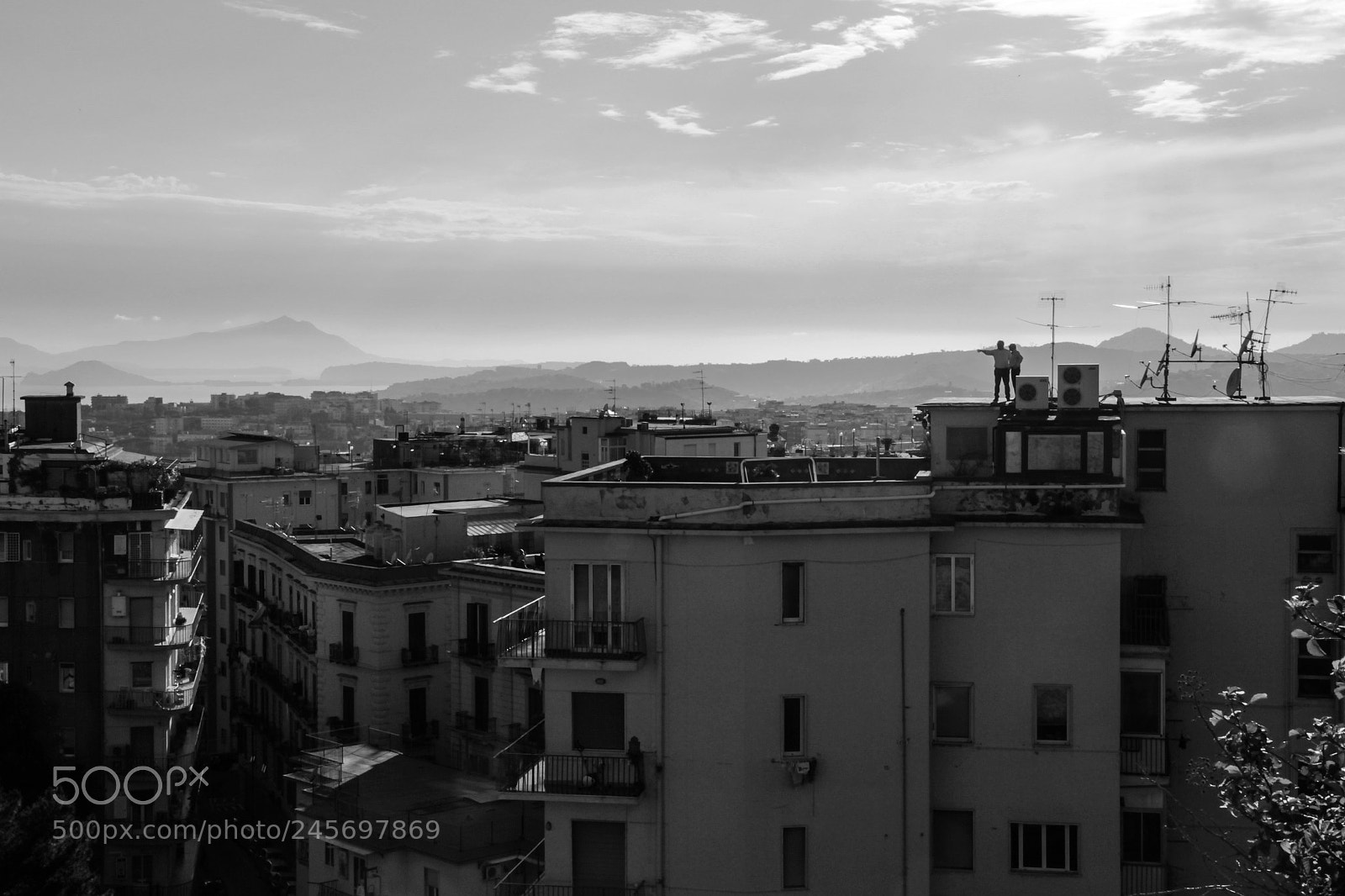 Canon EOS 60D sample photo. I tetti di napoli photography