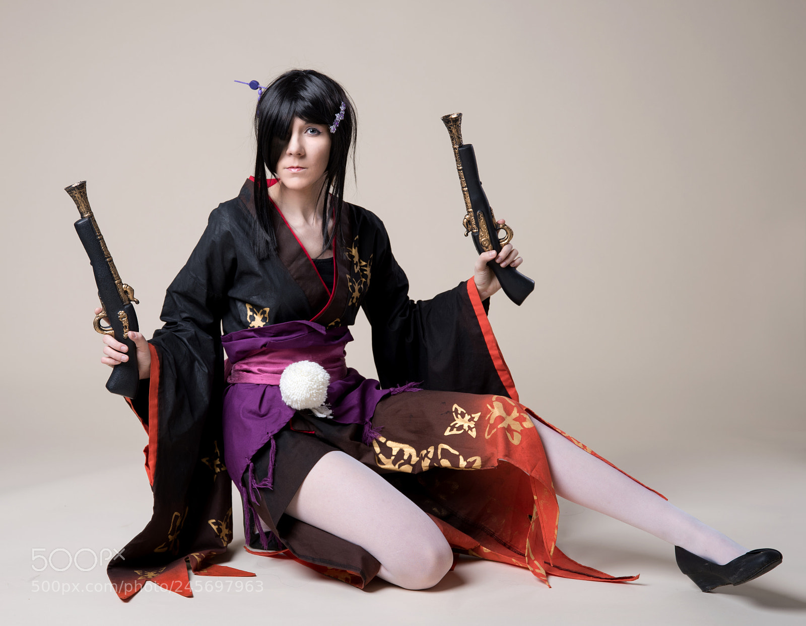 Nikon D810 sample photo. Cosplay sengoku basara nohime photography