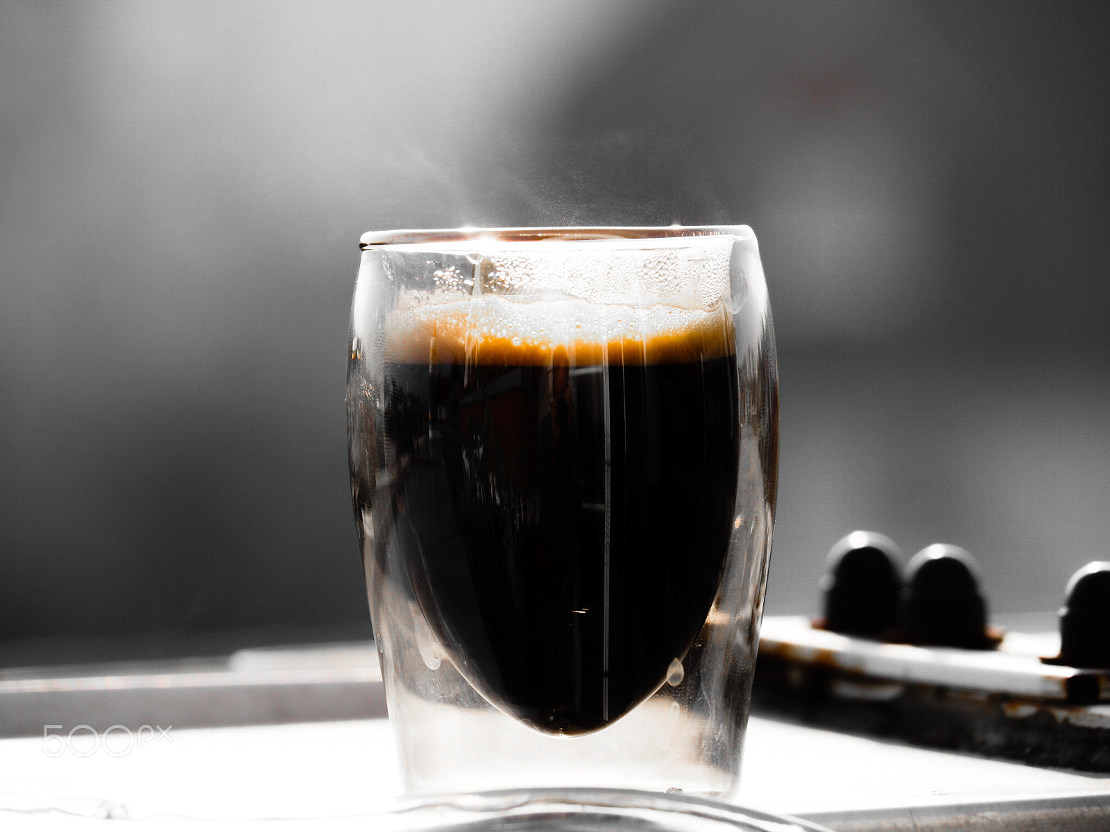 Olympus OM-D E-M5 II sample photo. Espresso photography