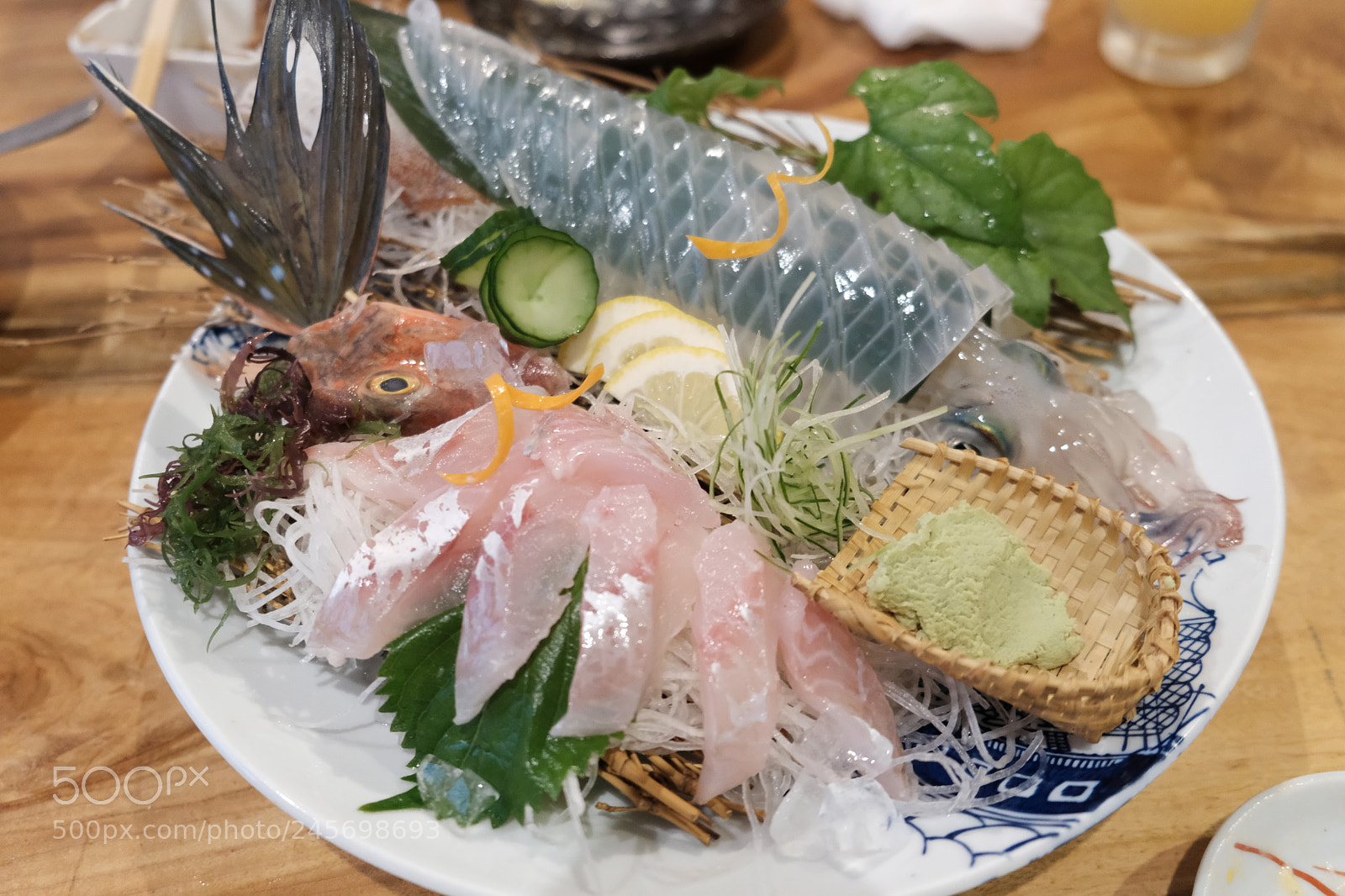 Fujifilm X-T2 sample photo. The sashimi sliced raw photography