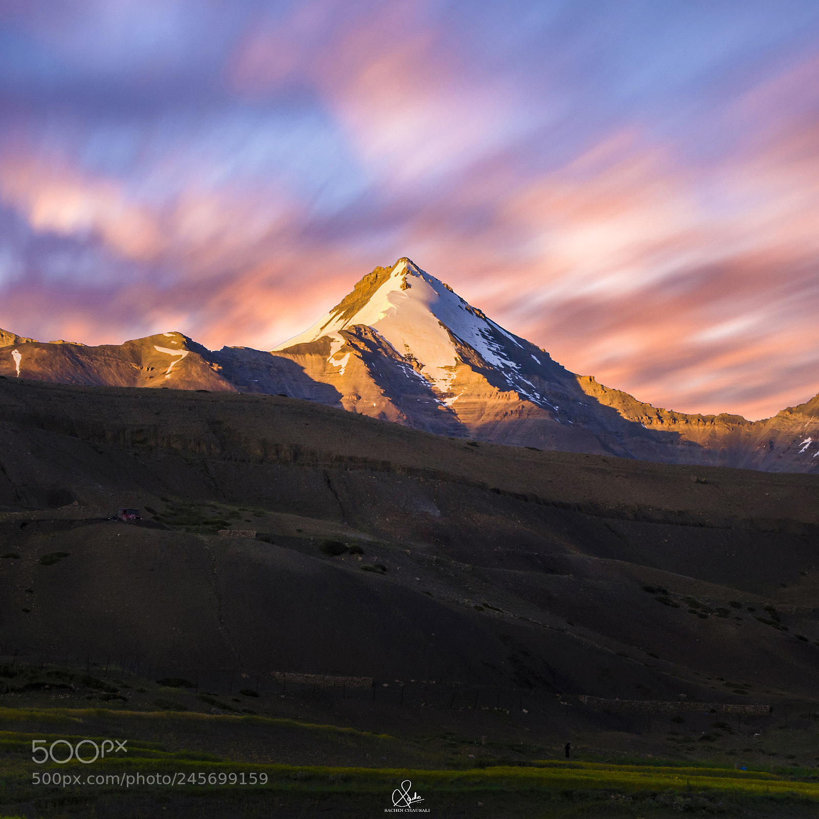 Nikon D5200 sample photo. " rhythm of himalayan sunsets " photography