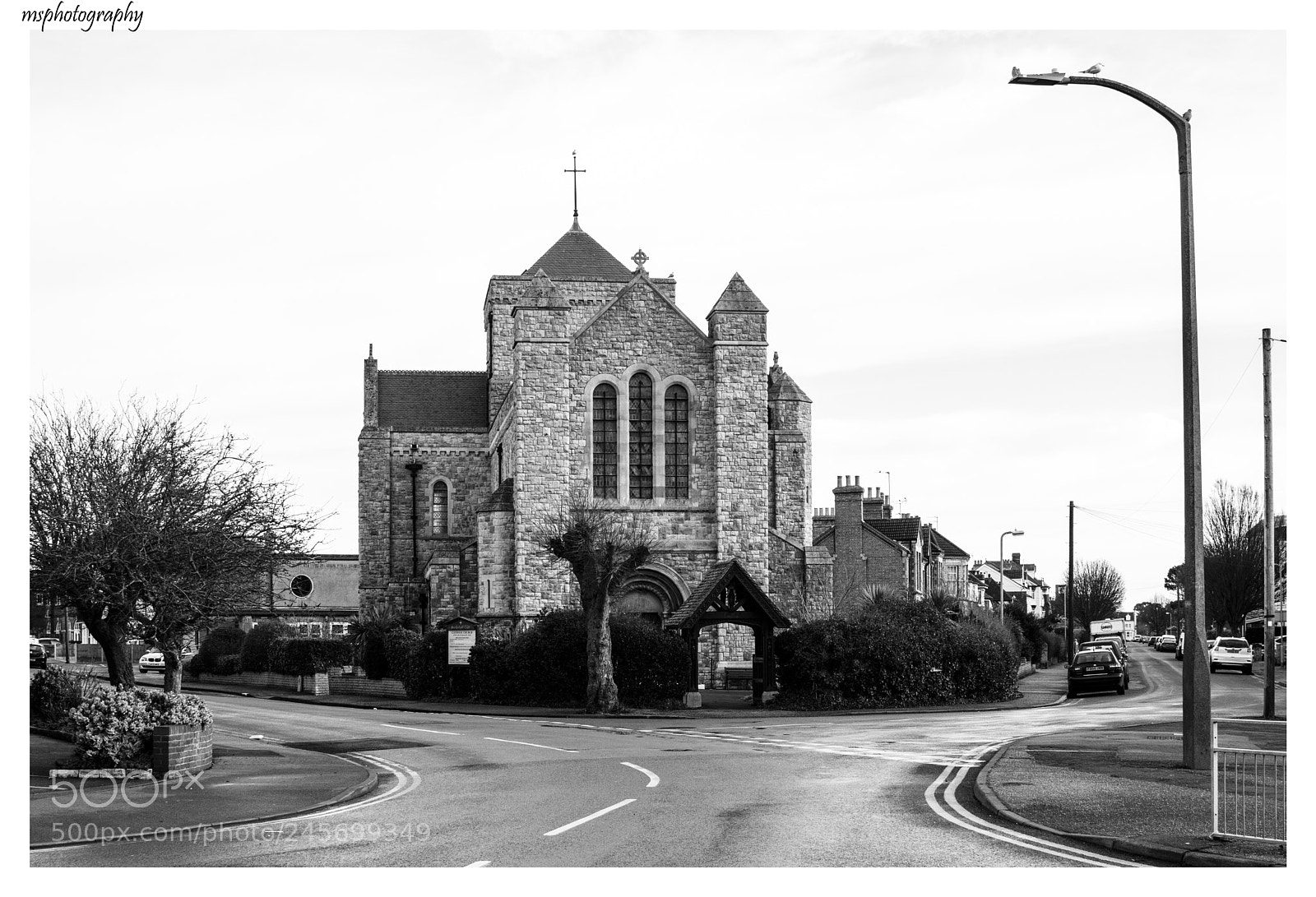 Nikon D5200 sample photo. Seafront church photography