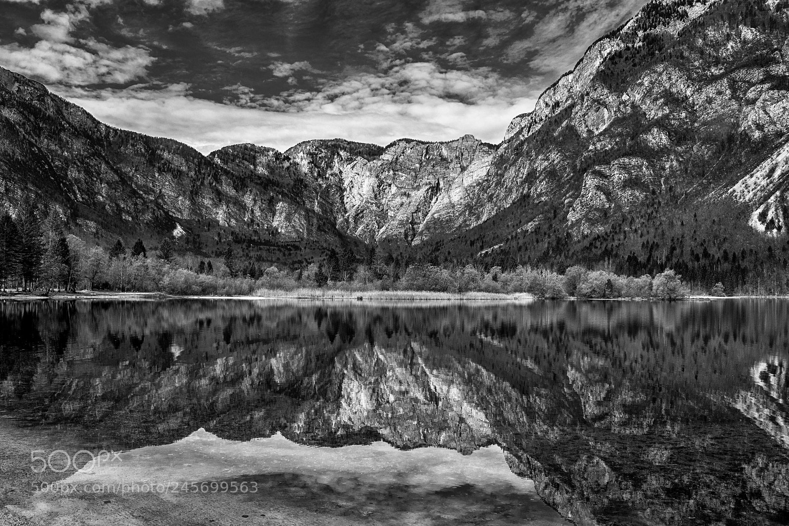 Nikon D610 sample photo. Bohinj lake in triglav photography